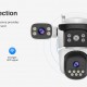 VSTARCAM smart κάμερα CS621SR, triple lens, 2MP, WiFi, SD, PTZ, IP66