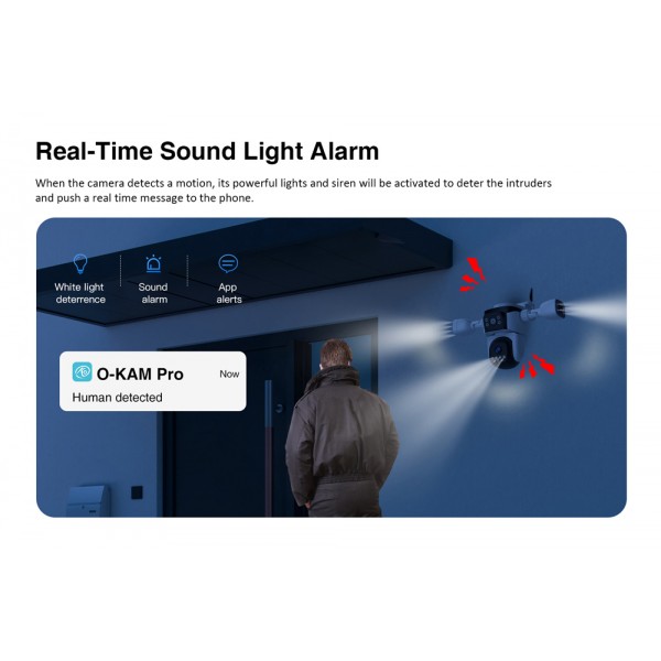 VSTARCAM smart κάμερα CS621SR, triple lens, 2MP, WiFi, SD, PTZ, IP66