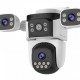 VSTARCAM smart κάμερα CS621SR, triple lens, 2MP, WiFi, SD, PTZ, IP66