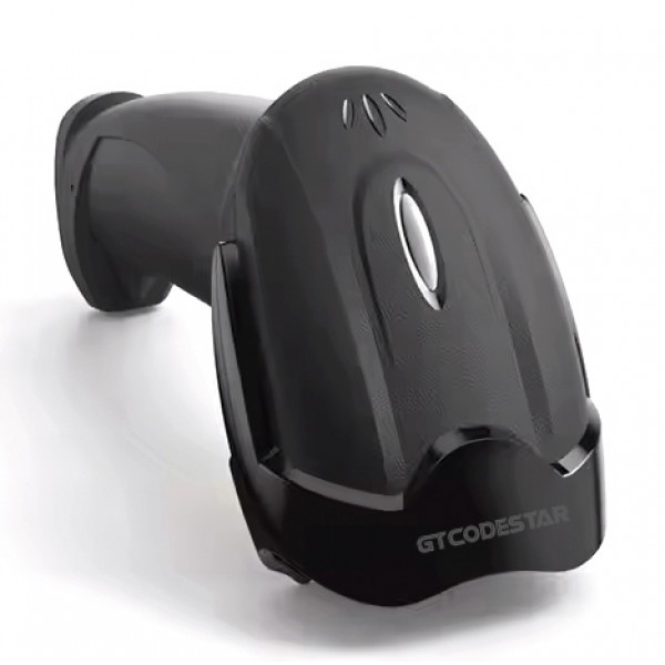GTCODESTAR barcode scanner X-620F, 1D, ενσύρματο & ασύρματο, 800mAh, μαύρο