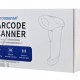 GTCODESTAR barcode scanner X-620F, 1D, ενσύρματο & ασύρματο, 800mAh, μαύρο