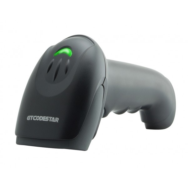 GTCODESTAR barcode scanner X-9701B, 1D & 2D, ενσύρματο & ασύρματο, Bluetooth, 2000mAh, μαύρο