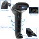GTCODESTAR barcode scanner X-9701B, 1D & 2D, ενσύρματο & ασύρματο, Bluetooth, 2000mAh, μαύρο