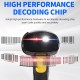 GTCODESTAR barcode scanner X-760H, 1D & 2D, ενσύρματο, μαύρο