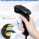 GTCODESTAR barcode scanner X-760H, 1D & 2D, ενσύρματο, μαύρο