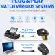 GTCODESTAR barcode scanner X-760H, 1D & 2D, ενσύρματο, μαύρο