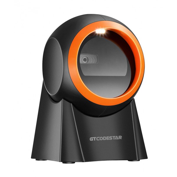 GTCODESTAR επιτραπέζιο barcode scanner GT-8800F, 1D & 2D, ενσύρματο, μαύρο - Εξοπλισμός IT