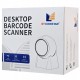 GTCODESTAR επιτραπέζιο barcode scanner GT-8800F, 1D & 2D, ενσύρματο, μαύρο