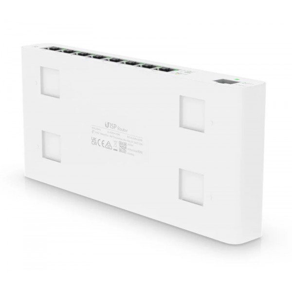 UBIQUITI router UISP-R, 8x Gigabit Ethernet Θύρες, 1000Mbps, PoE 30W