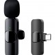 APEXEL ασύρματο μικρόφωνο APL-MIC003, USB-C, 2.4GHz, μαύρο