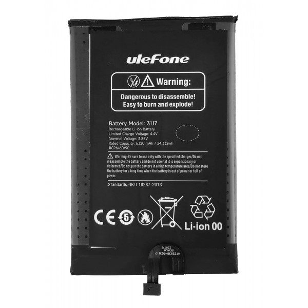 ULEFONE μπαταρία για smartphone Armor X13 - Service & Εργαλεία