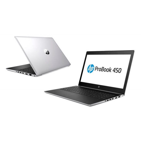 HP Laptop ProBook 450 G5, Refurbished Grade B, i5-8250U, 8/128GB M.2, 15.6", Cam, UHD Graphics 620, FreeDOS - Refurbished Laptops