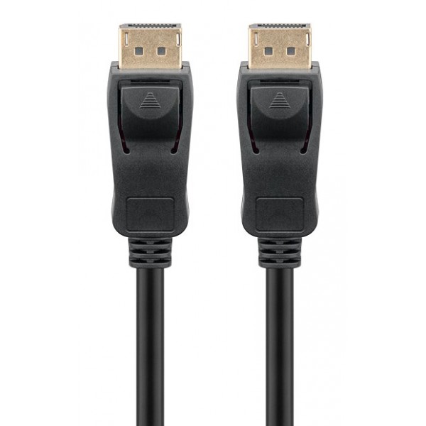 GOOBAY καλώδιο DisplayPort 74744, 8K/120Hz, 40 Gbps, 2m, μαύρο