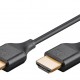 GOOBAY καλώδιο HDMI 75297 με Ethernet, slim, 8K/60Hz, 48 Gbps, 0.5m, μαύρο
