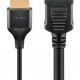 GOOBAY καλώδιο HDMI 75298 με Ethernet, slim, 8K/60Hz, 48 Gbps, 1m, μαύρο