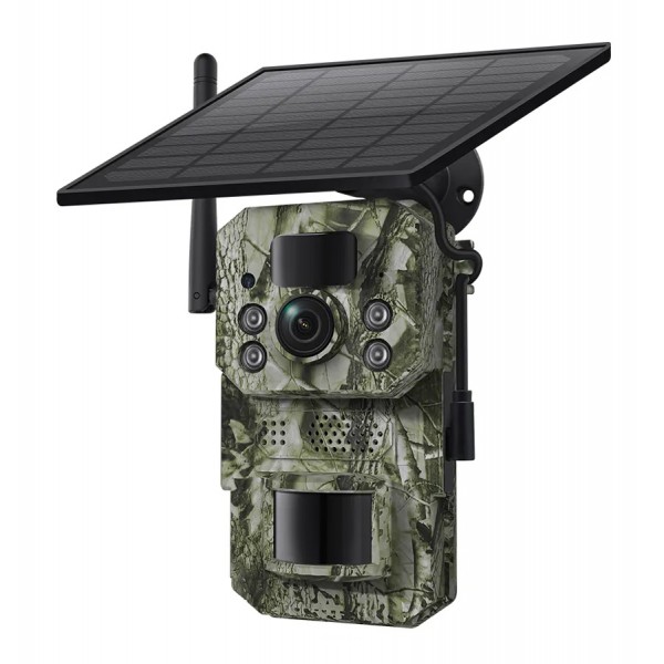 SECTEC smart ηλιακή κάμερα κυνηγού ST-HC809, 3MP, 4G, PIR, SD, IP66 - Smart Κάμερες