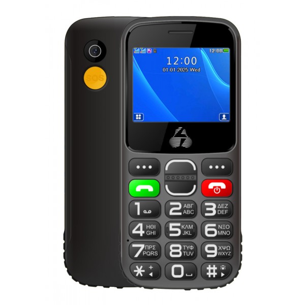 POWERTECH κινητό τηλέφωνο Sentry Eco II, 2.31", dual SIM, με κάμερα, μαύρο - Κινητά Τηλέφωνα