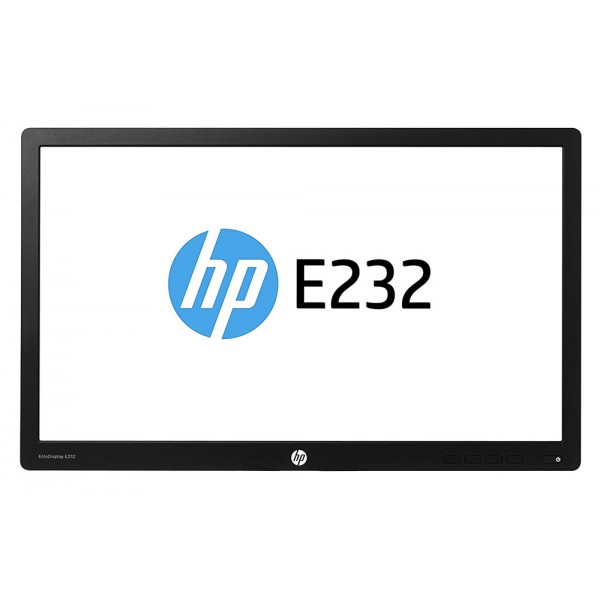 HP used οθόνη E232 IPS LED, 23" 1920x1080, VGA/HDMI/DisplayPort, χωρίς βάση, Grade B - Used Οθόνες PC