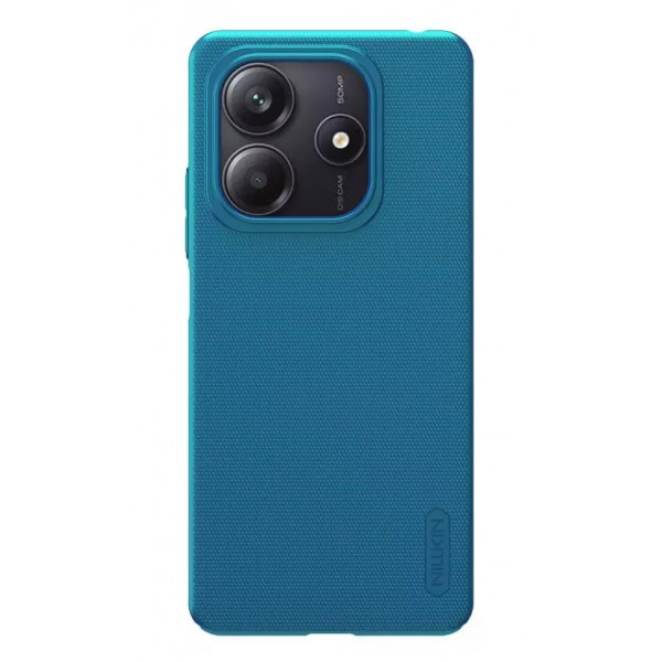 NILLKIN θήκη Super Frosted Shield για Xiaomi Redmi Note 14, μπλε - Θήκες