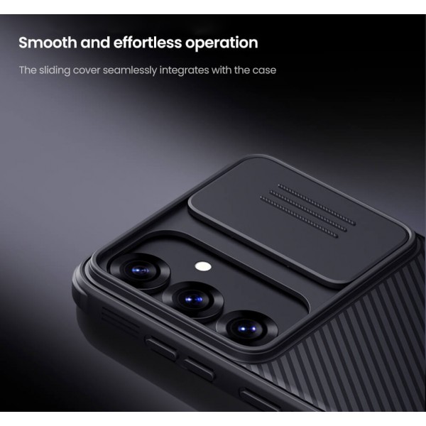 NILLKIN θήκη CamShield Pro για Samsung Galaxy S25 Plus, μαύρη - Θήκες