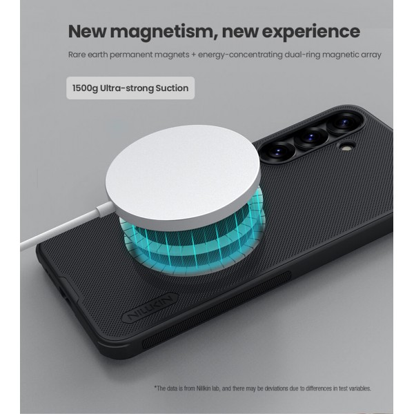 NILLKIN θήκη Super Frosted Shield Pro Magnetic για Samsung Galaxy S25 Plus, μαύρη - Θήκες