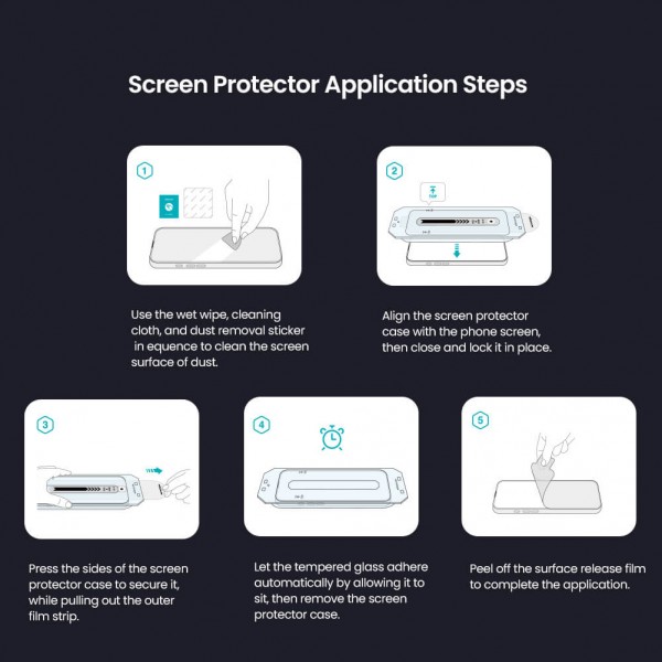 NILLKIN tempered glass 2.5D H+ Pro για Apple iPhone 16