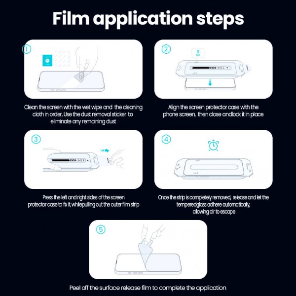 NILLKIN tempered glass Guardian 2.5D για Samsung Galaxy S25 Ultra