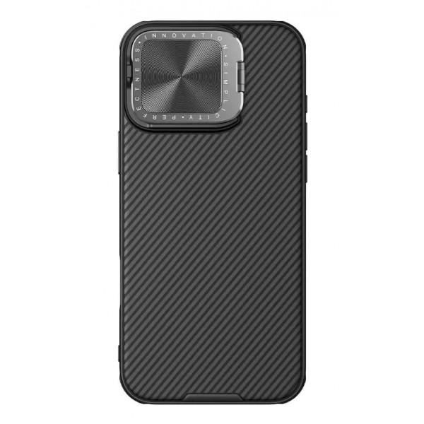 NILLKIN θήκη CamShield Prop για Apple iPhone 16 Pro Max, μαύρη - Θήκες