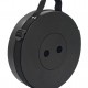 HOME USE πτυσσόμενο καρεκλάκι HUH-0230, αντοχή έως 250kg, 25.5x45cm, μαύρο
