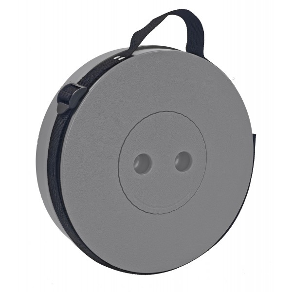 HOME USE πτυσσόμενο καρεκλάκι HUH-0231, αντοχή έως 250kg, 25.5x45cm, γκρι