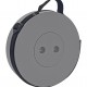 HOME USE πτυσσόμενο καρεκλάκι HUH-0231, αντοχή έως 250kg, 25.5x45cm, γκρι