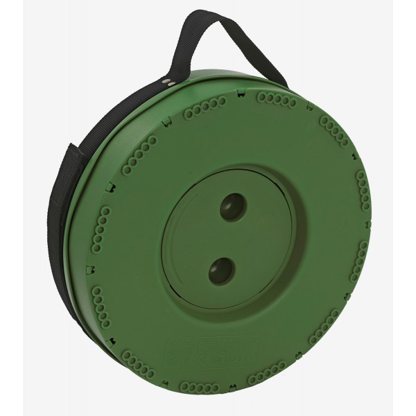 HOME USE πτυσσόμενο καρεκλάκι HUH-0232, αντοχή έως 250kg, 25.5x45cm, πράσινο