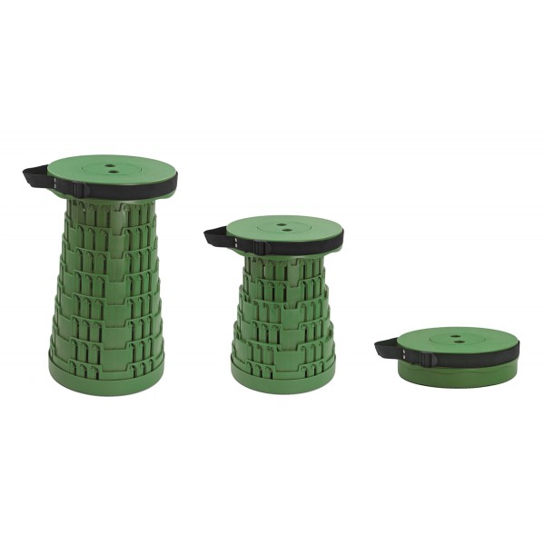 HOME USE πτυσσόμενο καρεκλάκι HUH-0232, αντοχή έως 250kg, 25.5x45cm, πράσινο - HOME USE