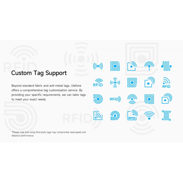 ULEFONE RFID reader UAN06, συμβατός με Armor θήκες, Bluetooth, 1600mAh