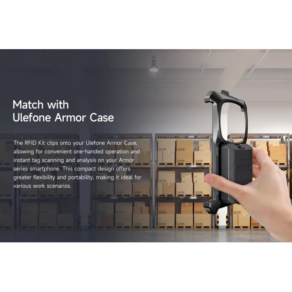 ULEFONE RFID reader UAN06, συμβατός με Armor θήκες, Bluetooth, 1600mAh