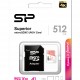 SILICON POWER κάρτα μνήμης microSDXC Superior, 512GB, C10 UHS-I U3 A1 V30