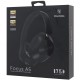ONEODIO headphones Focus A5, ενσύρματα & ασύρματα, Hybrid ANC, 40mm, 600mAh, μαύρο