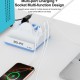 RELIFE σταθμός φόρτισης RL-309H, USB/3x USB-C/3x DC/wireless, 72W, λευκός