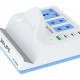 RELIFE σταθμός φόρτισης RL-309H, USB/3x USB-C/3x DC/wireless, 72W, λευκός
