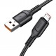 KAKUSIGA καλώδιο micro USB σε USB KSC-805, 2.4A, 480Mbps, 1m, μαύρο