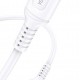 KAKUSIGA καλώδιο micro USB σε USB KSC-805, 2.4A, 480Mbps, 1m, λευκό