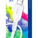 KAKUSIGA καλώδιο micro USB σε USB KSC-805, 2.4A, 480Mbps, 1m, λευκό