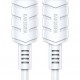 KAKUSIGA καλώδιο USB-C σε USB-C KSC-710, 60W, 480Mbps, 1.2m, λευκό