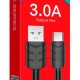 KAKUSIGA καλώδιο USB-C σε USB KSC-710, 3A, 480Mbps, 1.2m, μαύρο