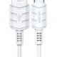 KAKUSIGA καλώδιο USB-C σε USB KSC-710, 3A, 480Mbps, 1.2m, λευκό