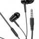 KAKUSIGA earphones με μικρόφωνο KSC-1303, 3.5mm σύνδεση, 10mm, 1.1m, μαύρα