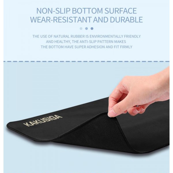 KAKUSIGA mouse pad KSC-1162, 26x21x0.2cm, μαύρο KAKUSIGA mouse pad KSC-1162, 26x21x0.2cm, μαύρο