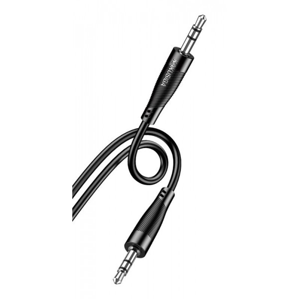 KAKUSIGA καλώδιο ήχου 3.5mm KSC-893, AUX, 1m, μαύρο - Ήχος