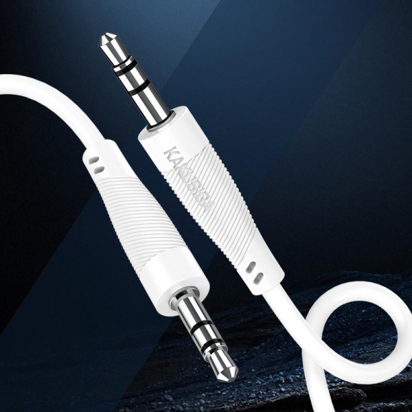 KAKUSIGA καλώδιο ήχου 3.5mm KSC-893, AUX, 1m, λευκό - Ήχος