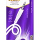 KAKUSIGA καλώδιο ήχου 3.5mm KSC-893, AUX, 1m, λευκό